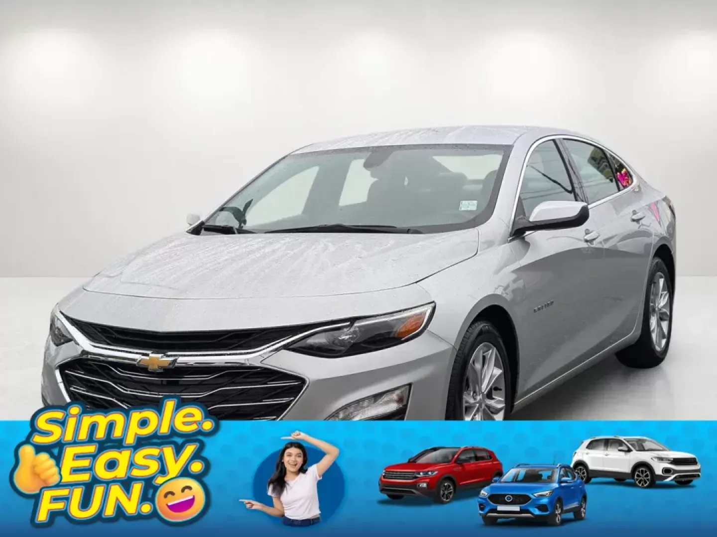 2019 /Dark Atmosphere/ Medium Ash Gray Chevrolet Malibu LT (1G1ZD5ST1KF) with an Turbocharged Gas I4 1.5L/91 engine, 1-Speed Automatic transmission, located at 804 22nd Ave, Phenix City, AL, 36870, (334) 297-1860, 32.484749, -85.024475 - 2019 Chevrolet Malibu LT - Photo#0