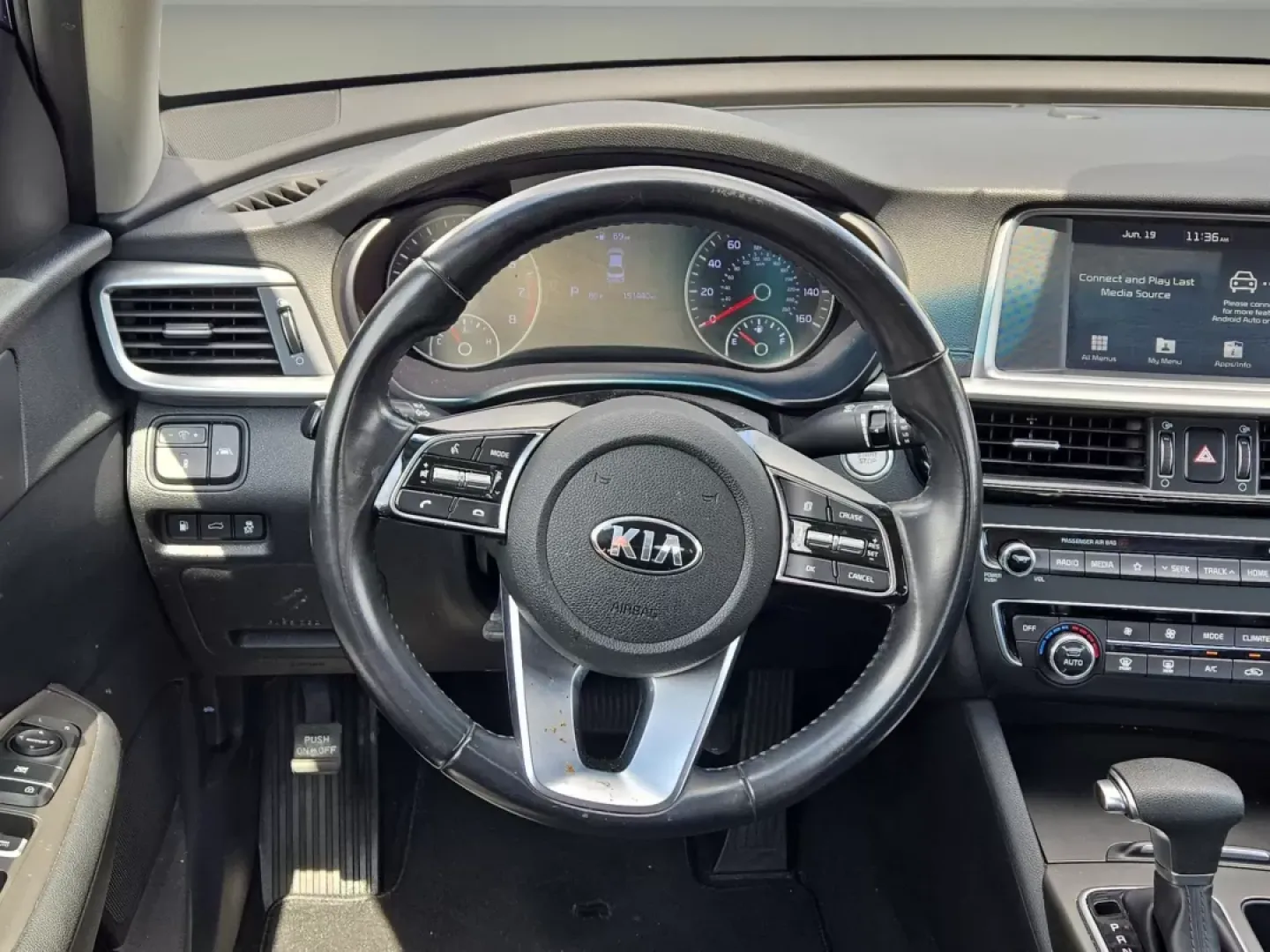 2019 /Black Kia Optima S (5XXGT4L33KG) with an Other engine, located at 3959 U.S. 80 W, Phenix City, AL, 36870, (334) 297-4885, 32.469296, -85.135185 - **Discover Your Next Adventure with the 2019 Kia Optima at Gils Auto - Columbus!**<br /> <br /> Are you ready to elevate your daily commute or family road trips? The 2019 Kia Optima is the perfect blend of style, comfort, and functionality, making it an ideal choice for growing families, busy profes - Photo#15