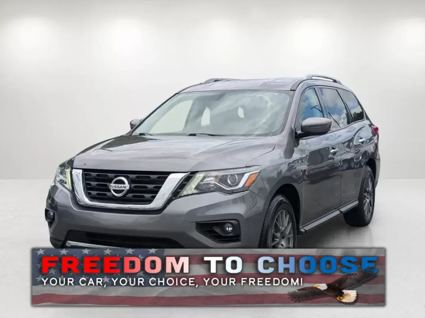 2019 /Charcoal Nissan Pathfinder SV (5N1DR2MM4KC) with an Regular Unleaded V-6 3.5 L/213 engine, 1-Speed CVT w/OD transmission, located at 7000 Northlake Connector, Columbus, GA, 31904, (706) 987-8085, 32.524975, -84.978134 - **Discover Adventure with the 2019 Nissan Pathfinder SV at Gils Auto - Columbus #2!** <br /> <br /> Are you ready to embark on unforgettable family road trips or weekend adventures? The 2019 Nissan Pathfinder SV is your perfect companion, combining spaciousness, comfort, and advanced technology to e - Photo#0