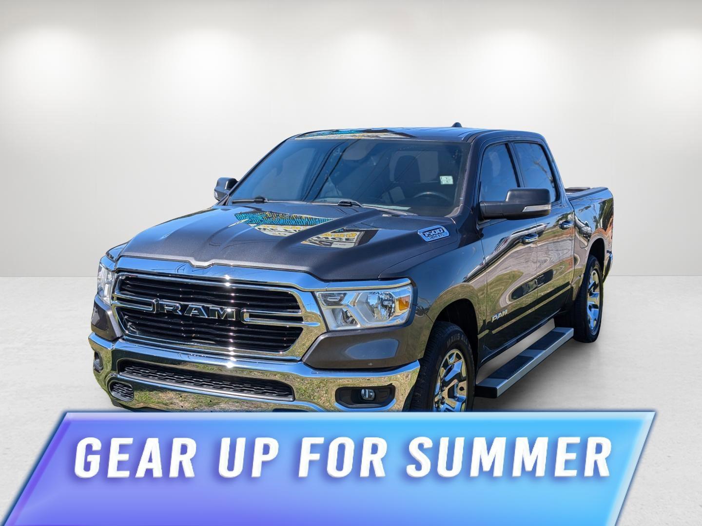2019 /Black Ram 1500 Big Horn/Lone Star (1C6SRFFT8KN) with an Regular Unleaded V-8 5.7 L/345 engine, 8-Speed Automatic w/OD transmission, located at 3959 U.S. 80 W, Phenix City, AL, 36870, (334) 297-4885, 32.469296, -85.135185 - 2019 Ram 1500 Big Horn/Lone Star - Photo#0