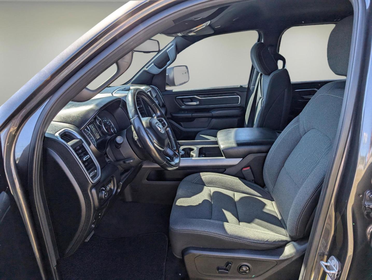 2019 /Black Ram 1500 Big Horn/Lone Star (1C6SRFFT8KN) with an Regular Unleaded V-8 5.7 L/345 engine, 8-Speed Automatic w/OD transmission, located at 3959 U.S. 80 W, Phenix City, AL, 36870, (334) 297-4885, 32.469296, -85.135185 - 2019 Ram 1500 Big Horn/Lone Star - Photo#10