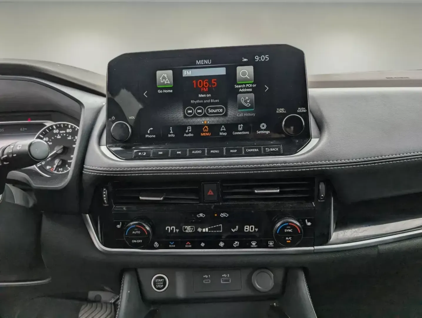 2023 /Charcoal Nissan Rogue SL (5N1BT3CB5PC) with an Intercooled Turbo Regular Unleaded I-3 1.5 L/91 engine, 1-Speed CVT w/OD transmission, located at 7000 Northlake Connector, Columbus, GA, 31904, (706) 987-8085, 32.524975, -84.978134 - 2023 Nissan Rogue SL - Photo#13