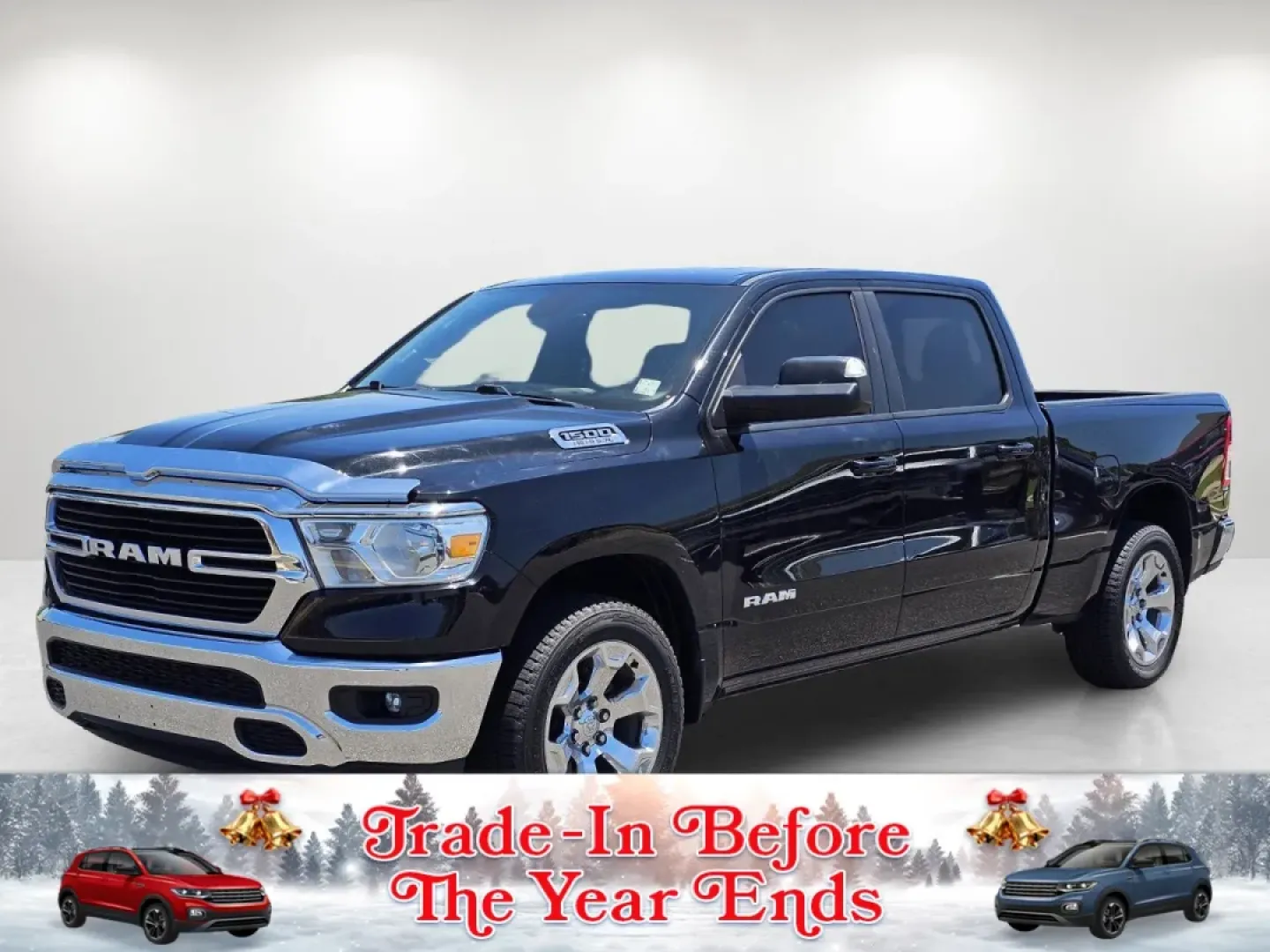 2021 /Black Ram 1500 Big Horn (1C6SRFMT4MN) with an Other engine, located at 5115 14th Ave., Columbus, GA, 31904, (706) 323-0345, 32.511494, -84.971046 - **The Ultimate Adventure Awaits You: 2021 Ram 1500 Big Horn Crew Cab Pickup at Gils Auto - Prattville!**<br /> <br /> If you're in the market for a rugged pickup that seamlessly blends comfort and performance, look no further than this stunning 2021 Ram 1500 Big Horn Crew Cab! This truck is not just - Photo#0