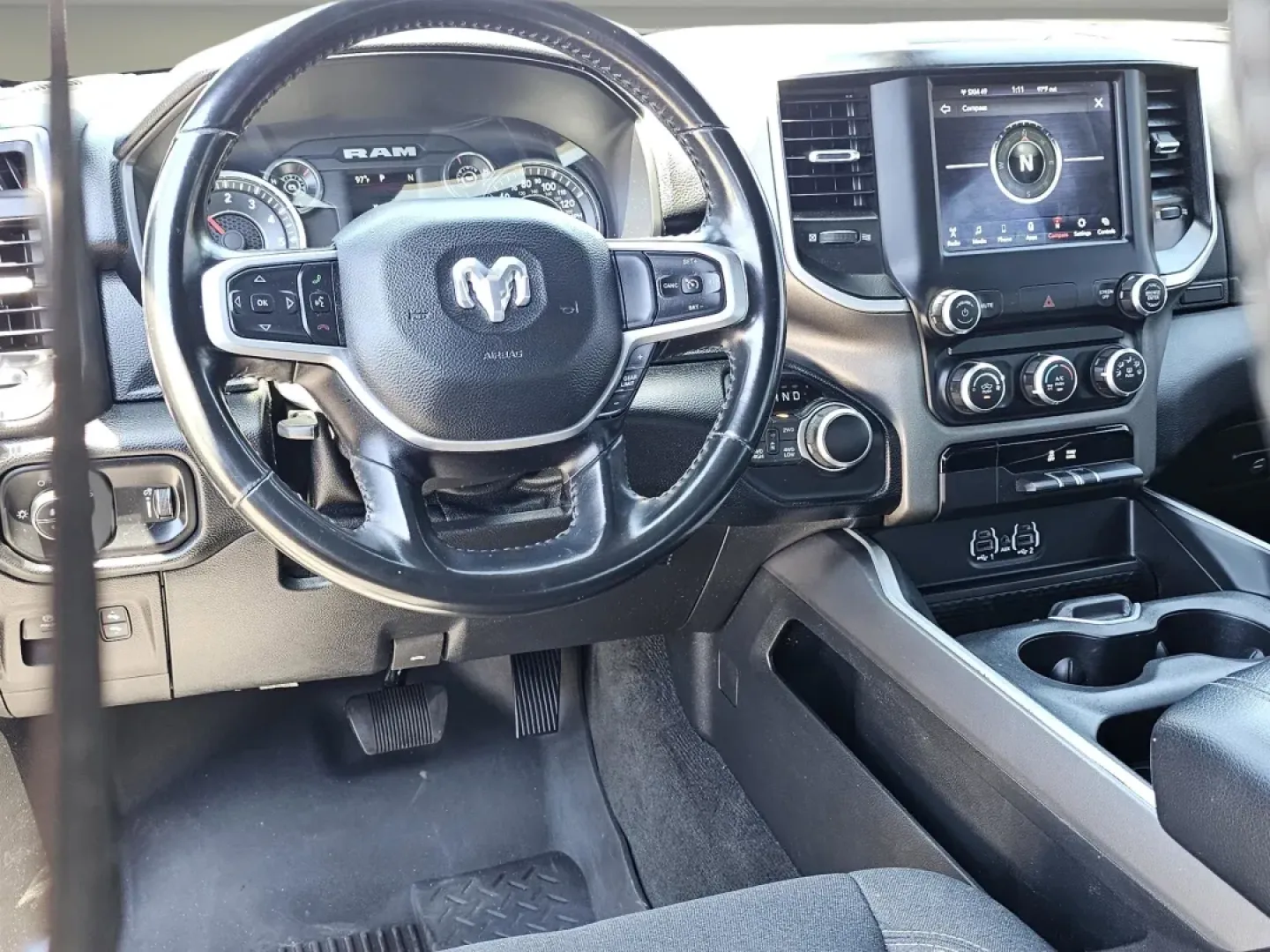 2021 /Black Ram 1500 Big Horn (1C6SRFMT4MN) with an Other engine, located at 5115 14th Ave., Columbus, GA, 31904, (706) 323-0345, 32.511494, -84.971046 - **The Ultimate Adventure Awaits You: 2021 Ram 1500 Big Horn Crew Cab Pickup at Gils Auto - Prattville!**<br /> <br /> If you're in the market for a rugged pickup that seamlessly blends comfort and performance, look no further than this stunning 2021 Ram 1500 Big Horn Crew Cab! This truck is not just - Photo#15