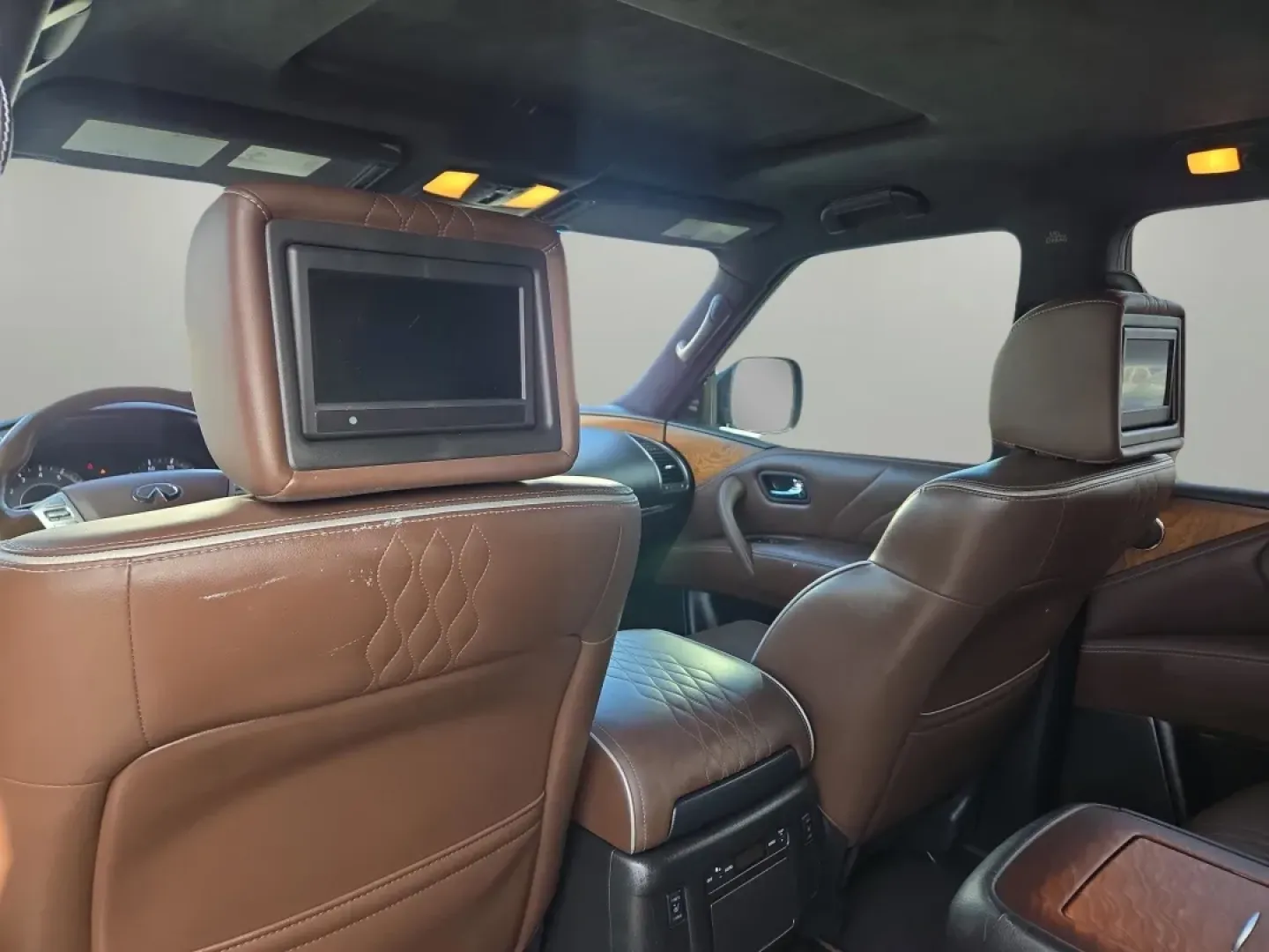 2017 /Truffle Brown Infiniti QX80 Limited (JN8AZ2NE3H9) with an Other engine, located at 804 22nd Ave, Phenix City, AL, 36870, (334) 297-1860, 32.484749, -85.024475 - Are you searching for the perfect vehicle that complements your adventurous lifestyle or growing family? Look no further than the impressive 2017 Infiniti QX80 Limited, now available at Gils Auto in Phenix City, AL. This luxurious SUV is designed for those who crave both space and sophistication, of - Photo#13