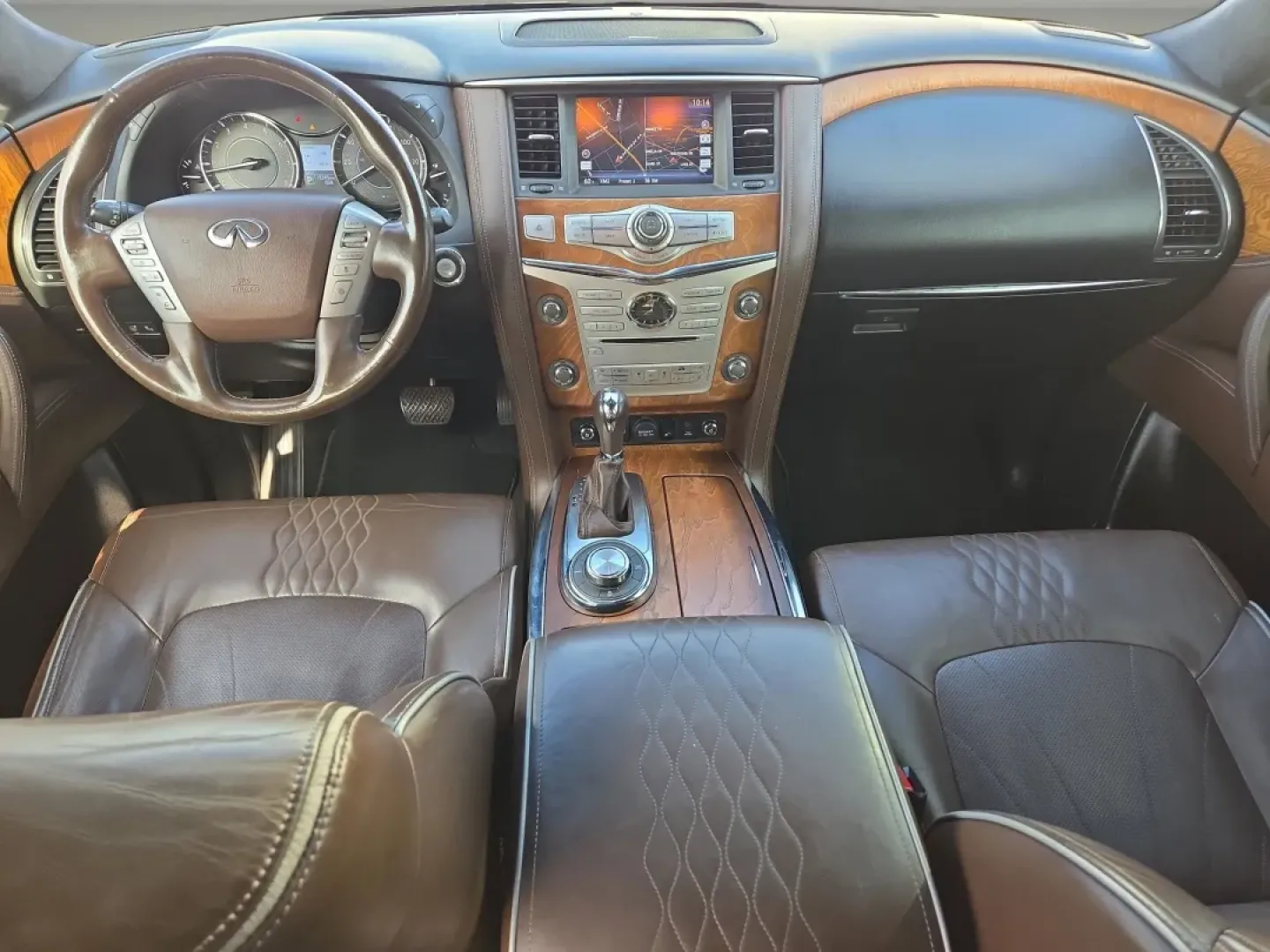 2017 /Truffle Brown Infiniti QX80 Limited (JN8AZ2NE3H9) with an Other engine, located at 804 22nd Ave, Phenix City, AL, 36870, (334) 297-1860, 32.484749, -85.024475 - Are you searching for the perfect vehicle that complements your adventurous lifestyle or growing family? Look no further than the impressive 2017 Infiniti QX80 Limited, now available at Gils Auto in Phenix City, AL. This luxurious SUV is designed for those who crave both space and sophistication, of - Photo#15