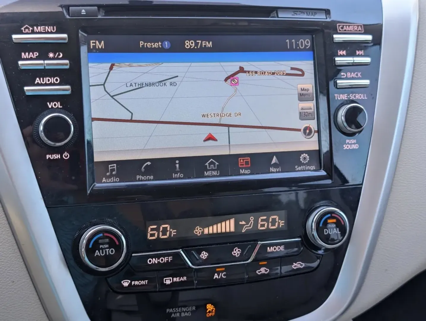 2016 /Beige Nissan Murano Platinum (5N1AZ2MG4GN) with an Other engine, located at 5115 14th Ave., Columbus, GA, 31904, (706) 323-0345, 32.511494, -84.971046 - Elevate your driving experience with the 2016 Nissan Murano Platinum, now available at Gils Auto in Phenix City, AL. Imagine cruising down the scenic U.S. 80 W, your family comfortably settled in the spacious interior of this stylish SUV, complete with luxurious beige leather-appointed seats and a p - Photo#18