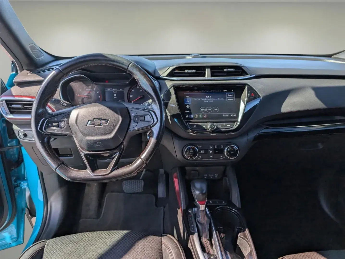 2021 /Jet Black with Red accents Chevrolet Trailblazer RS (KL79MTSL5MB) with an Other engine, located at 5115 14th Ave., Columbus, GA, 31904, (706) 323-0345, 32.511494, -84.971046 - 2021 Chevrolet Trailblazer RS - Photo#11