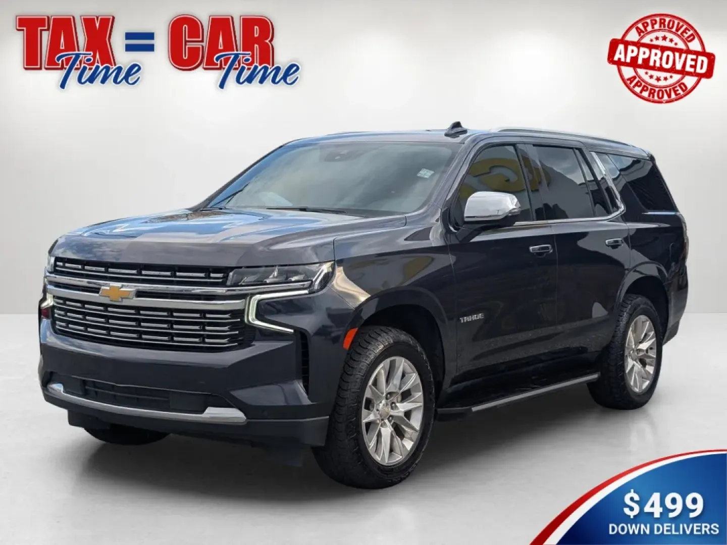 2023 /Jet Black Chevrolet Tahoe Premier (1GNSCSKDXPR) with an Other engine, located at 804 22nd Ave, Phenix City, AL, 36870, (334) 297-1860, 32.484749, -85.024475 - **Discover Adventure with the 2023 Chevrolet Tahoe Premier at Gils Auto - Your Trusted Buy Here Pay Here Dealership in Phenix City, AL!**<br /> <br /> Are you ready to elevate your family adventures or tackle your daily commute in style? The 2023 Chevrolet Tahoe Premier is the ultimate SUV designed - Photo#0