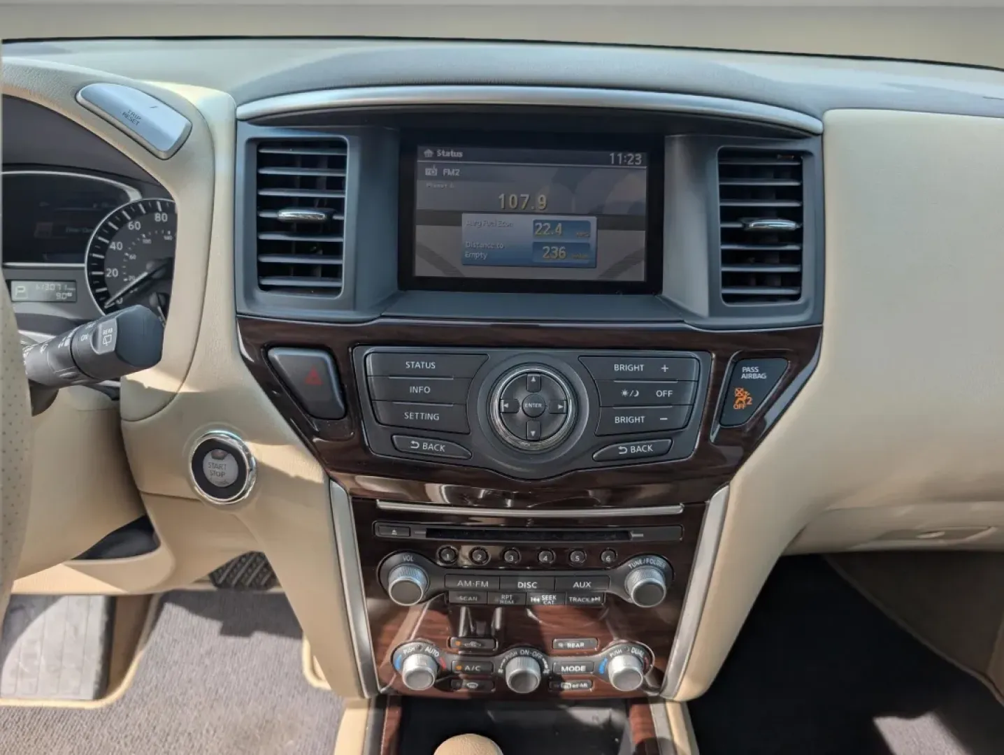 2015 /Almond Nissan Pathfinder SL (5N1AR2MN5FC) with an Other engine, located at 3959 U.S. 80 W, Phenix City, AL, 36870, (334) 297-4885, 32.469296, -85.135185 - **Drive Into Adventure with the 2015 Nissan Pathfinder SL at Gils Auto - Your Local Buy Here Pay Here Dealer!**<br /> <br /> Are you ready to elevate your family adventures or weekend getaways? The 2015 Nissan Pathfinder SL is the perfect SUV for those who value functionality, comfort, and style. Wi - Photo#16