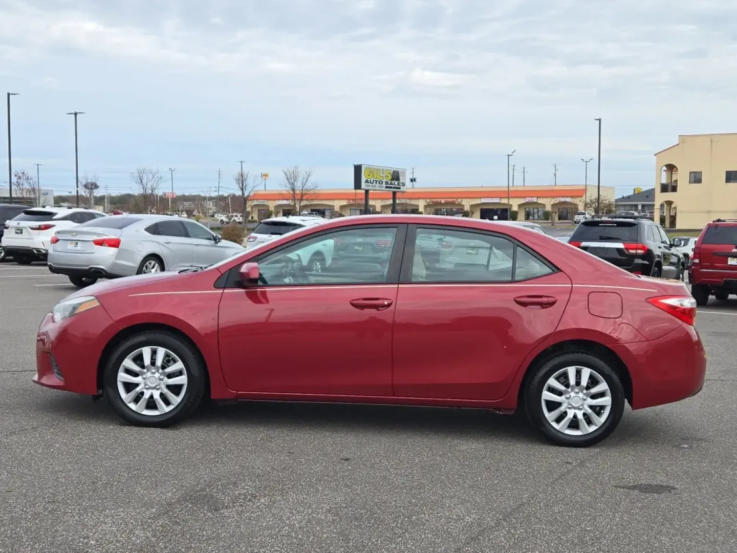 2015 Toyota Corolla (5YFBURHE5FP) with an Other engine, located at 521 Old Farm Lane Rd, Prattville, AL, 36066, (334) 325-1505, 32.482460, -86.416367 - Ready to elevate your daily drive? Look no further than this stunning 2015 Toyota Corolla, available now at Gils Auto in Prattville, AL. With its sleek red exterior and reliable performance, this sedan is not just a vehicle; it's a lifestyle choice for those who appreciate reliability, efficiency, a - Photo#8
