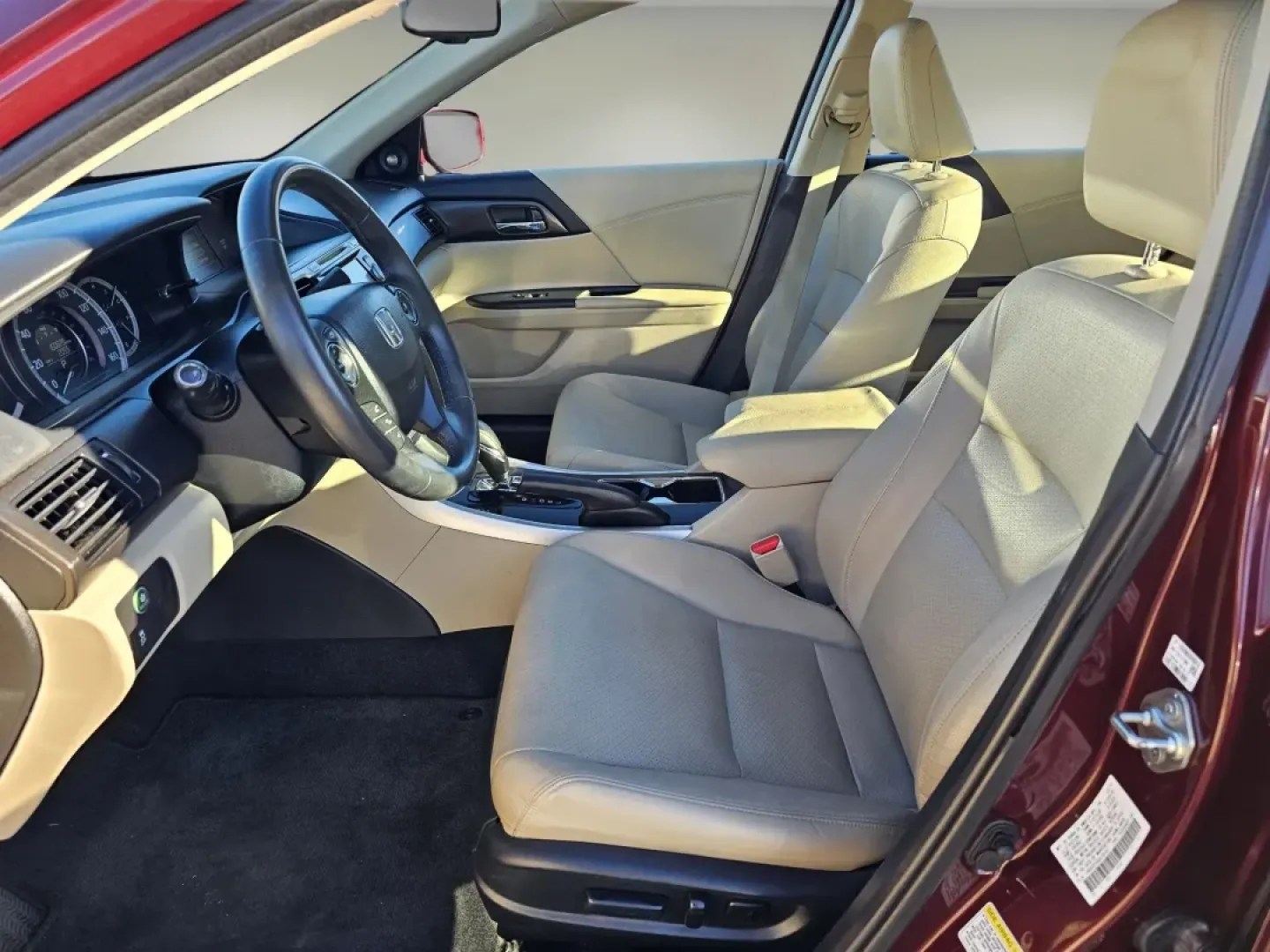 2014 Honda Accord Sedan EX-L (1HGCR2F8XEA) with an Other engine, located at 804 22nd Ave, Phenix City, AL, 36870, (334) 297-1860, 32.484749, -85.024475 - Elevate your daily commute or weekend adventures with the 2014 Honda Accord Sedan EX-L, now available at Gils Auto in Phenix City, AL. This meticulously maintained vehicle, with a striking Basque Red Pearl II exterior, is not just a car; it's a lifestyle choice. Whether you're a growing family looki - Photo#9