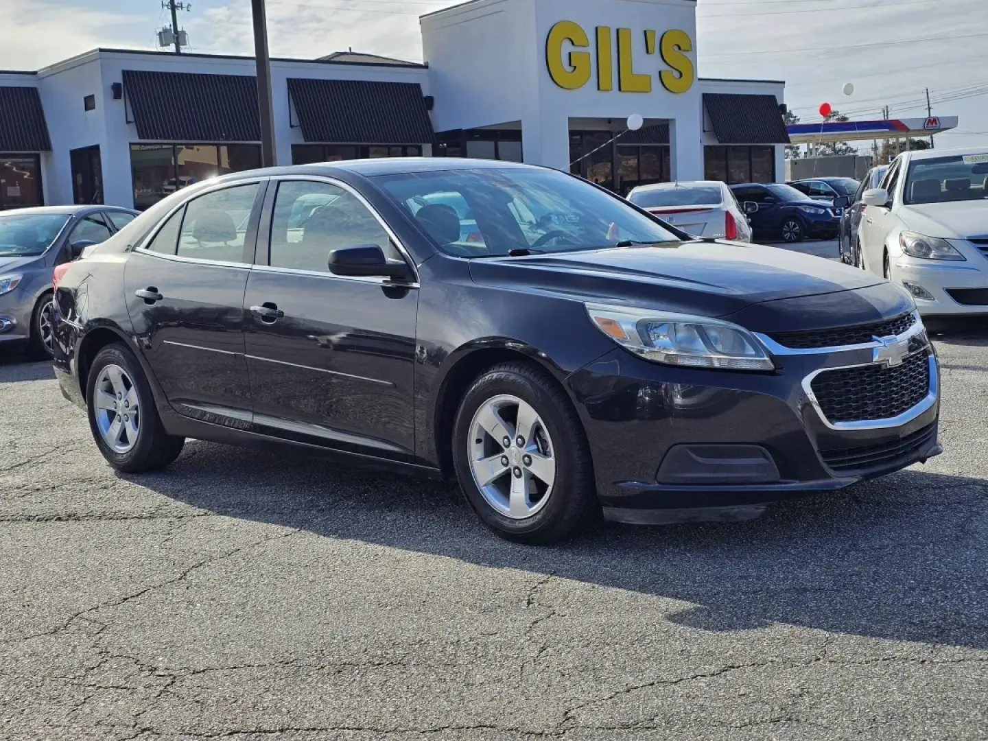 2015 /Jet Black/Titanium Chevrolet Malibu LS (1G11B5SL7FF) with an Other engine, located at 3959 U.S. 80 W, Phenix City, AL, 36870, (334) 297-4885, 32.469296, -85.135185 - 2015 Chevrolet Malibu LS - Photo#2