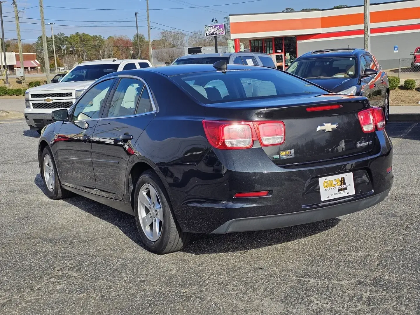 2015 /Jet Black/Titanium Chevrolet Malibu LS (1G11B5SL7FF) with an Other engine, located at 3959 U.S. 80 W, Phenix City, AL, 36870, (334) 297-4885, 32.469296, -85.135185 - 2015 Chevrolet Malibu LS - Photo#6