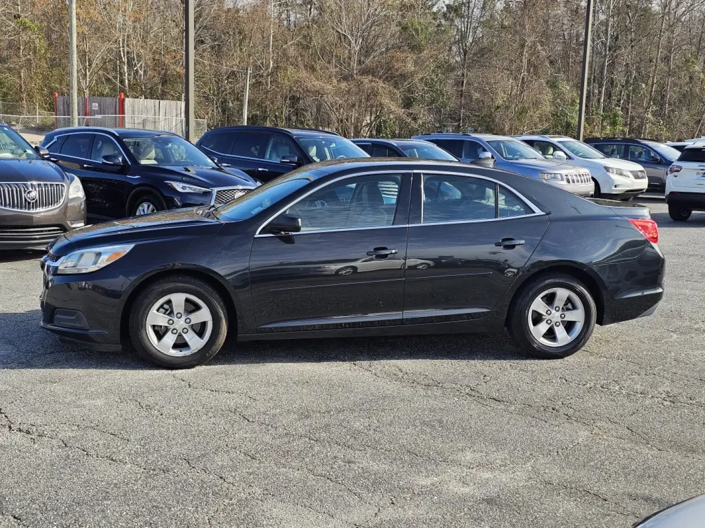 2015 /Jet Black/Titanium Chevrolet Malibu LS (1G11B5SL7FF) with an Other engine, located at 3959 U.S. 80 W, Phenix City, AL, 36870, (334) 297-4885, 32.469296, -85.135185 - 2015 Chevrolet Malibu LS - Photo#7