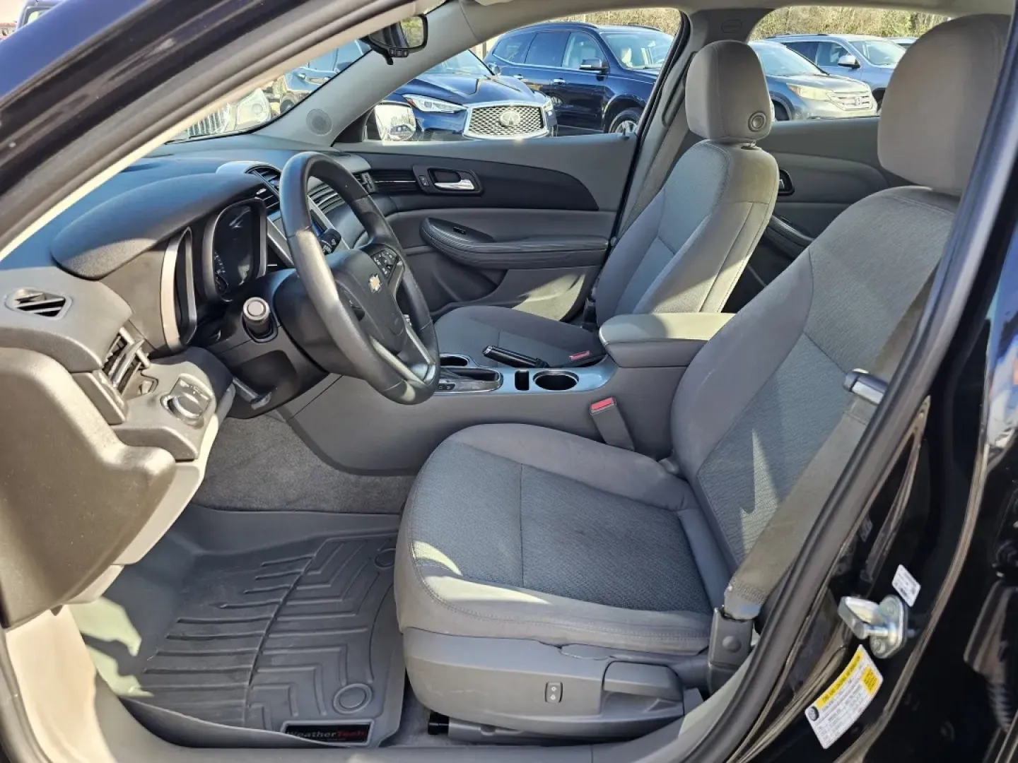 2015 /Jet Black/Titanium Chevrolet Malibu LS (1G11B5SL7FF) with an Other engine, located at 3959 U.S. 80 W, Phenix City, AL, 36870, (334) 297-4885, 32.469296, -85.135185 - 2015 Chevrolet Malibu LS - Photo#9