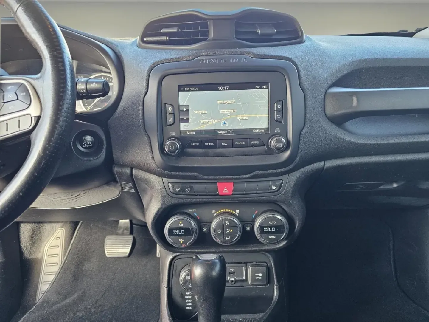 2016 /Black Jeep Renegade Trailhawk (ZACCJBCT8GP) with an Other engine, located at 7000 Northlake Connector, Columbus, GA, 31904, (706) 987-8085, 32.524975, -84.978134 - **Adventure Awaits with the 2016 Jeep Renegade Trailhawk!** <br /> <br /> If you're searching for an exhilarating ride that perfectly balances practicality with adventure, look no further than this stunning **2016 Jeep Renegade Trailhawk**. Ideal for weekend getaways or daily commutes, this crossove - Photo#11
