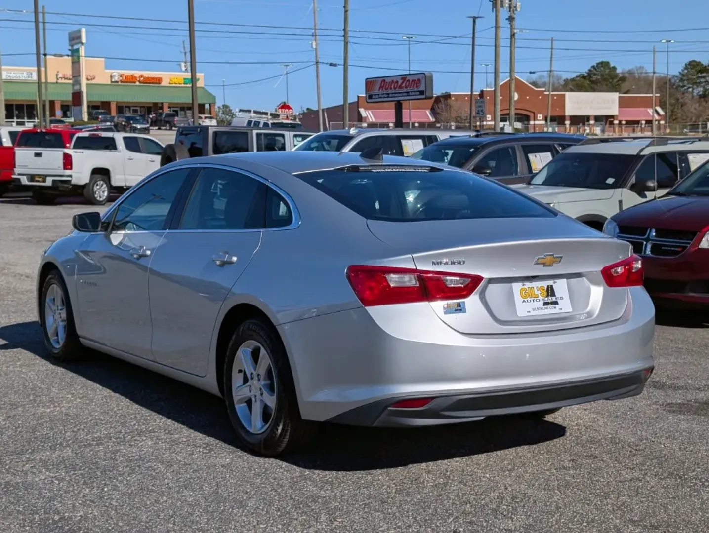 2021 /Dark Atmosphere/ Medium Ash Gray Chevrolet Mnalibu2 LS (1G1ZC5ST9MF) with an Other engine, located at 3959 U.S. 80 W, Phenix City, AL, 36870, (334) 297-4885, 32.469296, -85.135185 - 2021 Chevrolet Mnalibu2 LS - Photo#5