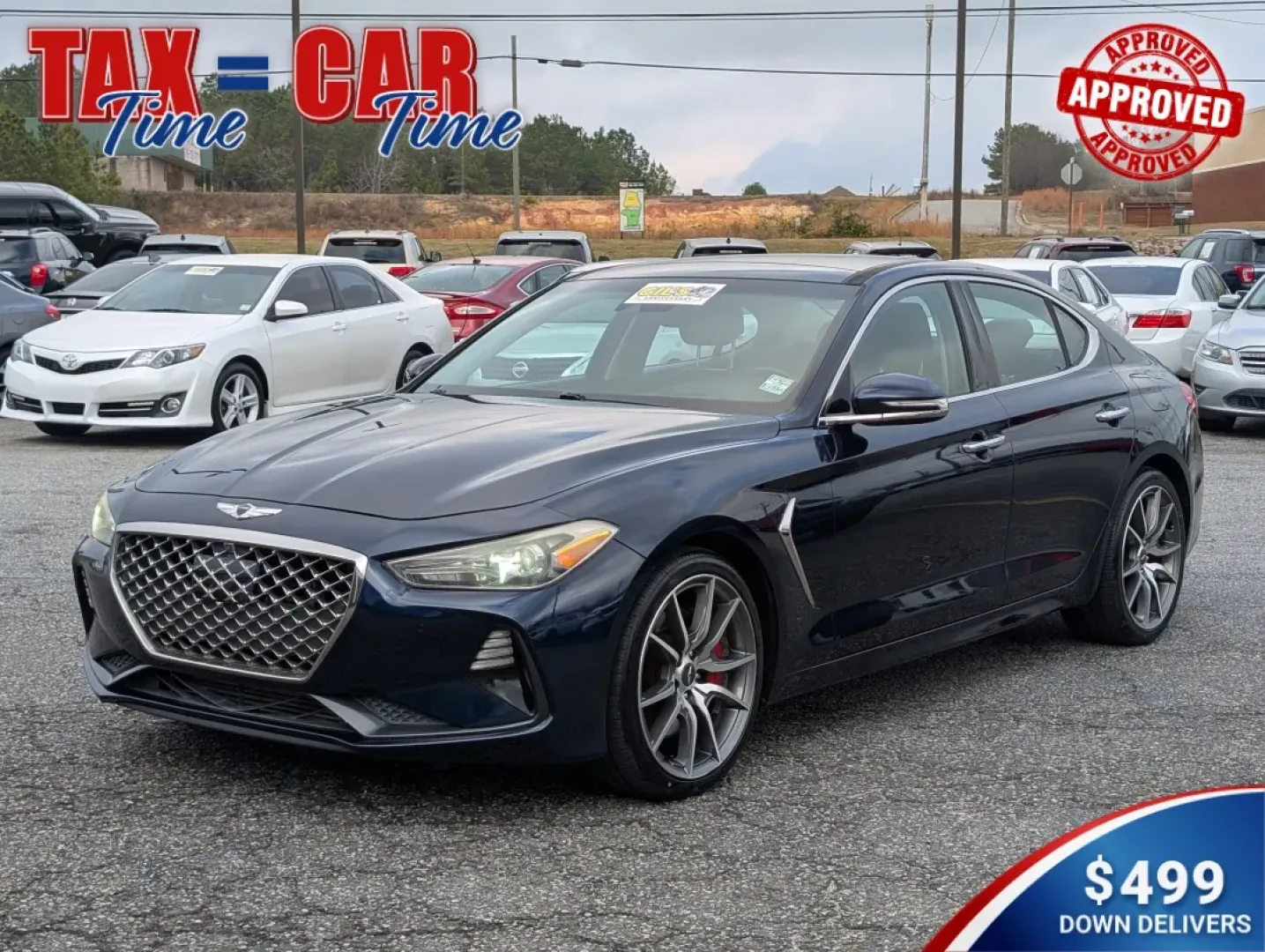 2019 Genesis G70 (KMTG34LE2KU) with an Other engine, located at 3959 U.S. 80 W, Phenix City, AL, 36870, (334) 297-4885, 32.469296, -85.135185 - **Discover the Ultimate Driving Experience with the 2019 Genesis G70 at Gils Auto - Phenix City - Prime!**<br /> <br /> Are you ready to elevate your daily commute or weekend adventures? The 2019 Genesis G70 is the perfect companion for professionals, families, and anyone seeking a blend of luxury a - Photo#0