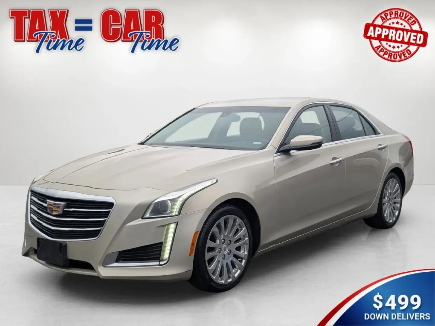 2015 Cadillac CTS Sedan AWD (1G6AW5SX6F0) with an Other engine, located at 7000 Northlake Connector, Columbus, GA, 31904, (706) 987-8085, 32.524975, -84.978134 - Experience the perfect blend of luxury and performance with the 2015 Cadillac CTS Sedan, available now at Gils Auto in Phenix City, AL. Whether you're commuting to work, running errands, or planning a weekend getaway, this vehicle is designed to elevate your driving experience. With its sleek tan ex - Photo#0