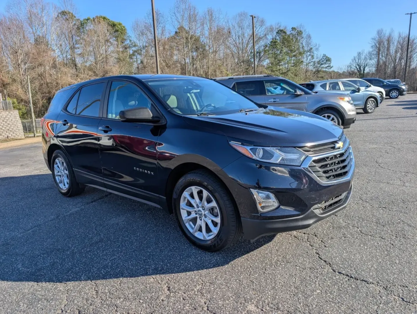 2021 /Medium Ash Gray Chevrolet Equinox LS (3GNAXHEV4MS) with an Other engine, located at 3959 U.S. 80 W, Phenix City, AL, 36870, (334) 297-4885, 32.469296, -85.135185 - 2021 Chevrolet Equinox LS - Photo#2
