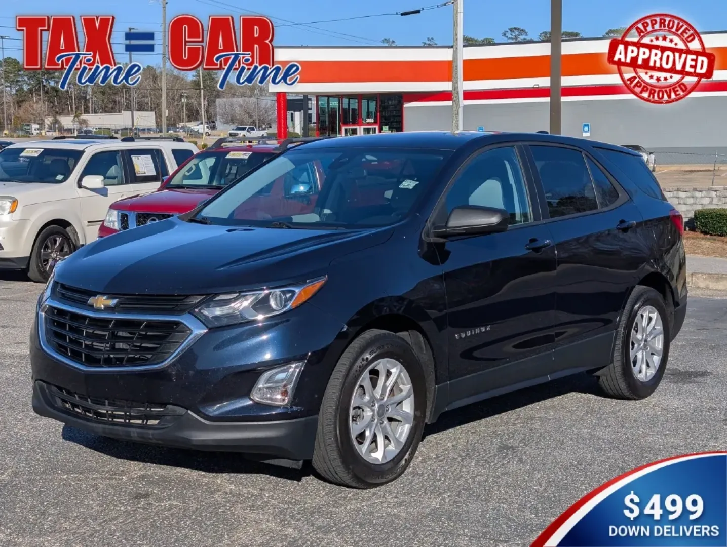 2021 /Medium Ash Gray Chevrolet Equinox LS (3GNAXHEV4MS) with an Other engine, located at 7000 Northlake Connector, Columbus, GA, 31904, (706) 987-8085, 32.524975, -84.978134 - **Explore New Adventures with the 2021 Chevrolet Equinox LS at Gils Auto Your Reliable Buy Here Pay Here Dealer in Phenix City, AL!**<br /> <br /> Are you a budget-conscious buyer searching for a versatile SUV that effortlessly fits into your active lifestyle? Look no further than the 2021 Chevrole - Photo#0