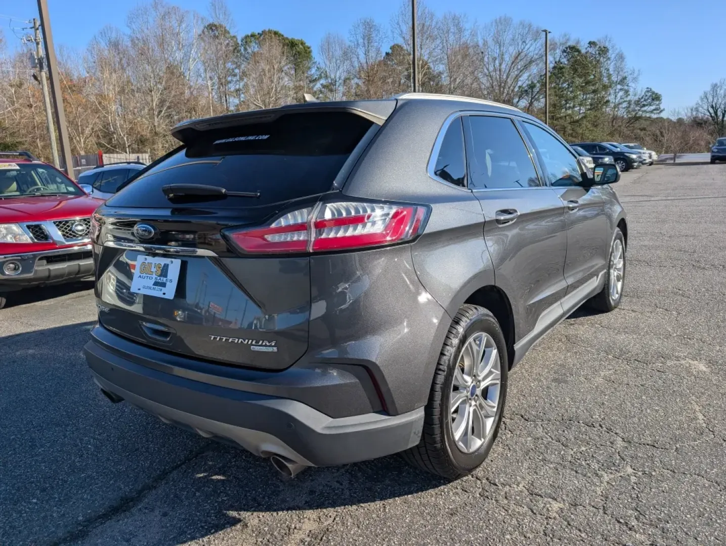 2019 Ford Edge Titanium (2FMPK3K9XKB) with an Other engine, located at 3959 U.S. 80 W, Phenix City, AL, 36870, (334) 297-4885, 32.469296, -85.135185 - **Conquer Life's Journeys with the 2019 Ford Edge Titanium SUV from Gils Auto in Phenix City!**<br /> <br /> Are you ready to elevate your daily drive? Whether you're commuting to work, taking the kids to soccer practice, or planning your next family road trip, the 2019 Ford Edge Titanium is the ver - Photo#4
