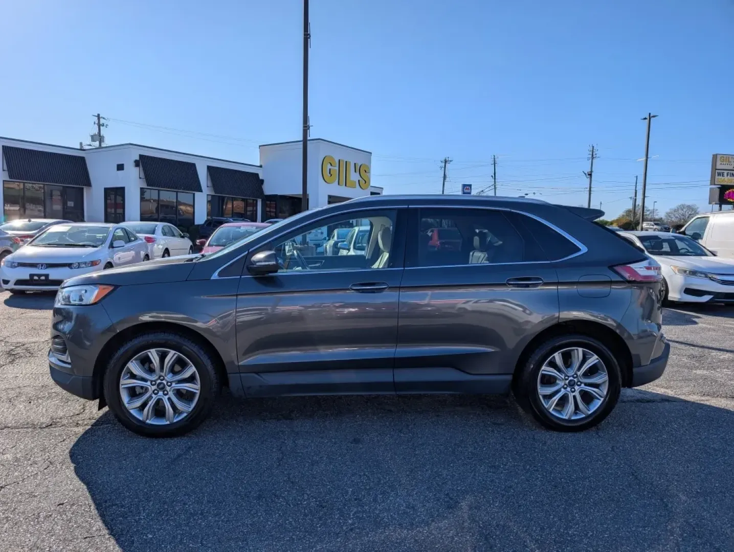2019 Ford Edge Titanium (2FMPK3K9XKB) with an Other engine, located at 3959 U.S. 80 W, Phenix City, AL, 36870, (334) 297-4885, 32.469296, -85.135185 - **Conquer Life's Journeys with the 2019 Ford Edge Titanium SUV from Gils Auto in Phenix City!**<br /> <br /> Are you ready to elevate your daily drive? Whether you're commuting to work, taking the kids to soccer practice, or planning your next family road trip, the 2019 Ford Edge Titanium is the ver - Photo#7