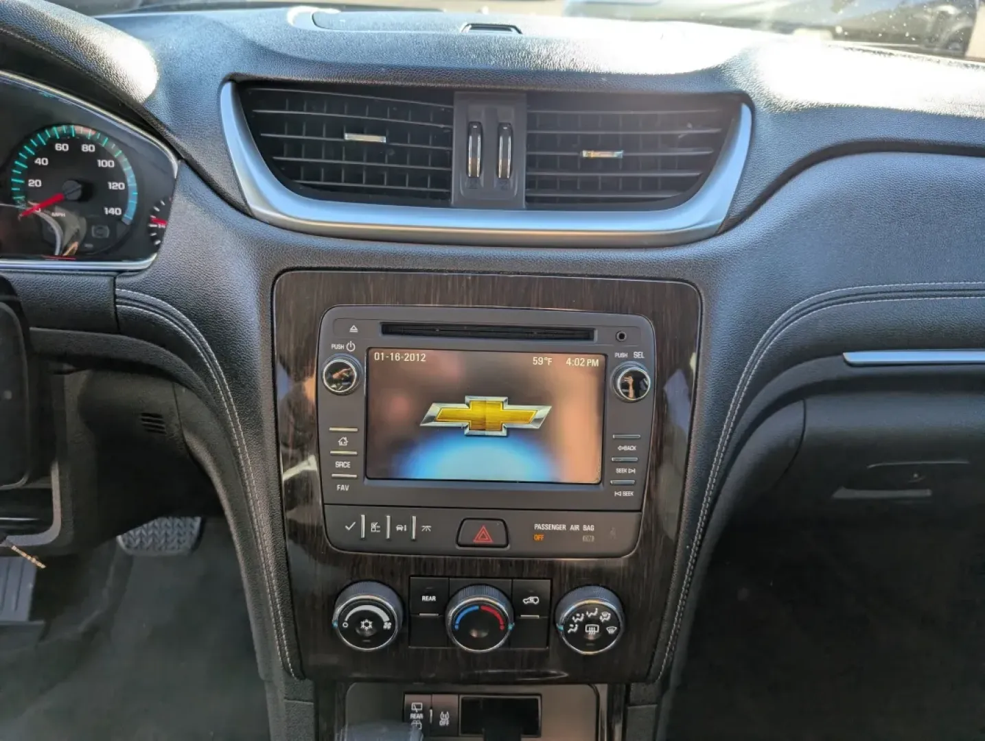 2016 /Ebony Chevrolet Traverse LT (1GNKRGKD6GJ) with an Other engine, located at 3959 U.S. 80 W, Phenix City, AL, 36870, (334) 297-4885, 32.469296, -85.135185 - 2016 Chevrolet Traverse LT - Photo#14