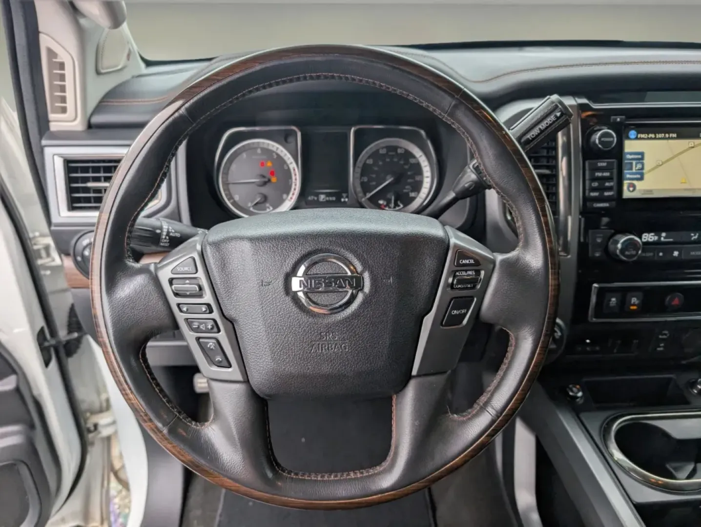 2018 /Black/Brown Nissan Titan Platinum Reserve (1N6AA1E59JN) with an Other engine, located at 804 22nd Ave, Phenix City, AL, 36870, (334) 297-1860, 32.484749, -85.024475 - Are you ready to elevate your driving experience and embrace a lifestyle filled with adventure? The 2018 Nissan Titan Platinum Reserve is here to make your journeys unforgettable! Whether you're navigating the bustling streets of Phenix City or heading off-road for a weekend getaway, this Crew Cab P - Photo#15